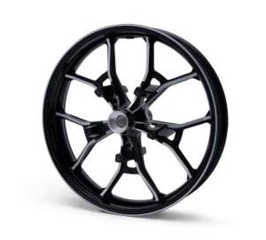 Performance Forged Touring 19 in. Front Wheel - Black w/Machined Highlights