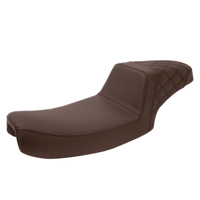 1991-1995 DYNA, FXDB-S, FXDB-D, FXDC, FXDL, FXD Dyna Brown Step-Up™ Rear LS Seat