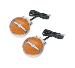 Bar & Shield Front LED Turn Signals