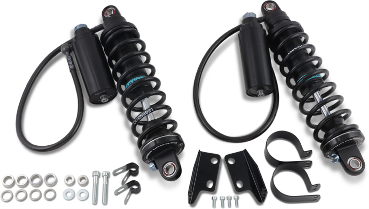 Legend Revo Arc Remote Reservoir Rear Suspension for '09-13 Harley Davidson Touring Models