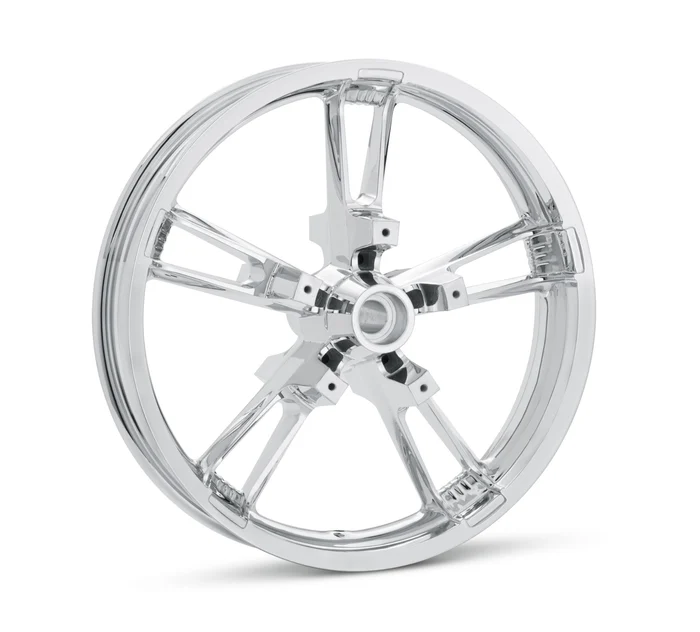 Mirror Chrome Enforcer 19 in. Front Wheel