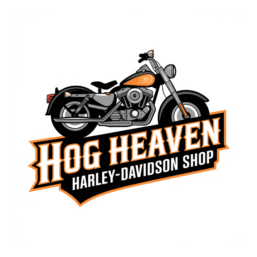 Hog Heaven Harley Davidson parts shop logo