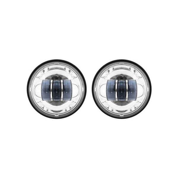 LED 7" Halomaker Headlight And 4 1/2" Passing Lamps Kit For Harley 1994-2025 - Image 7
